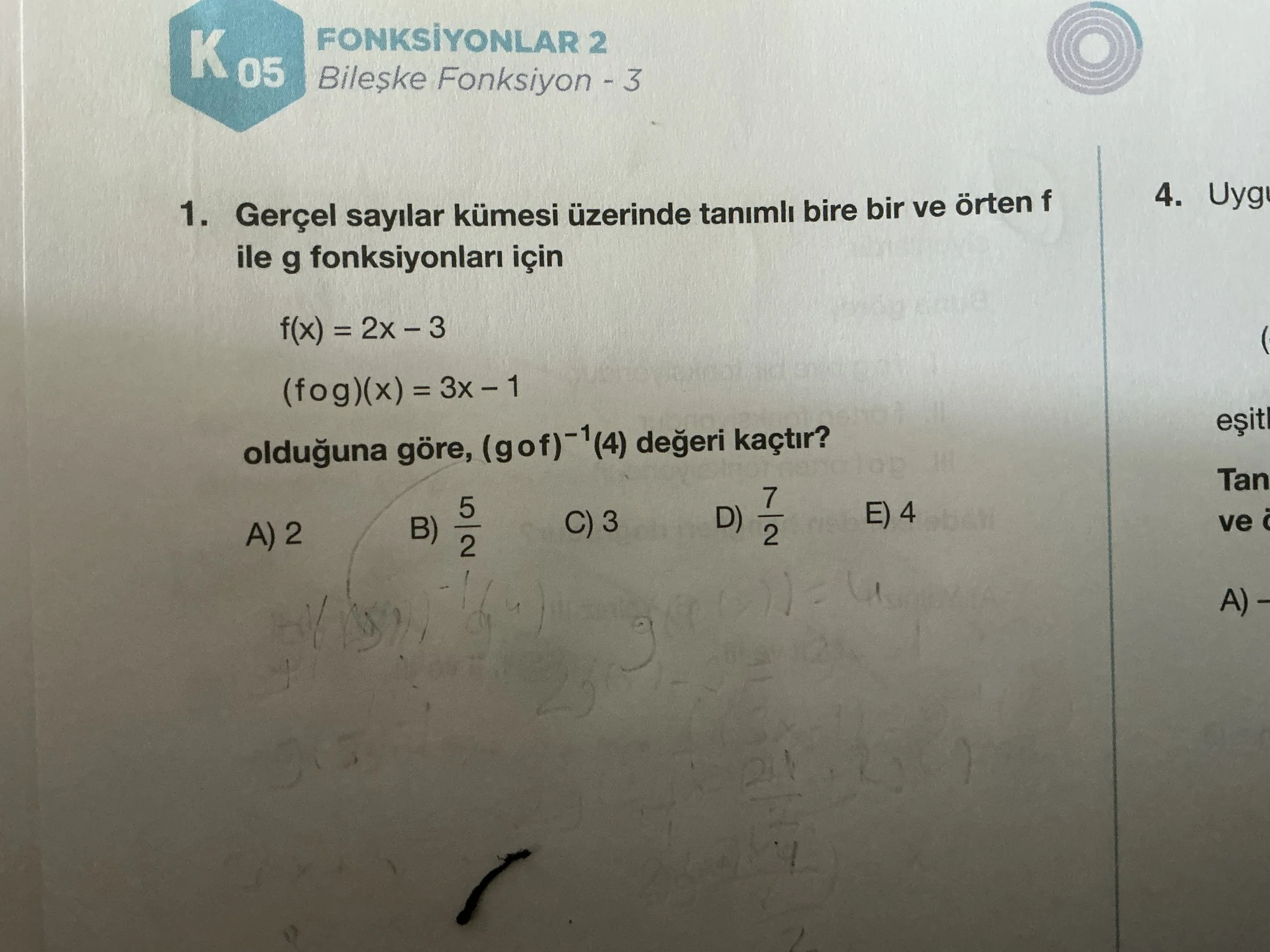 Görsel soru soru görseli